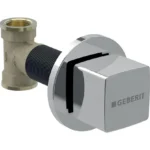 Geberit Alpha 3'lü Gömme Rezervuar Seti 8 cm - Parlak Krom - Görsel 3
