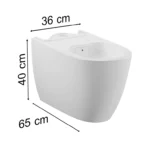 Vitra Sento Takım Klozet - Görsel 5