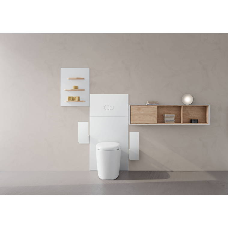 Vitra Plural Yerden Klozet 55 cm Beyaz - Görsel 5