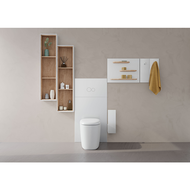 Vitra Plural Yerden Klozet 55 cm Beyaz - Görsel 4