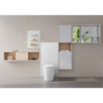Vitra Plural Yerden Klozet 55 cm Beyaz - Görsel 8